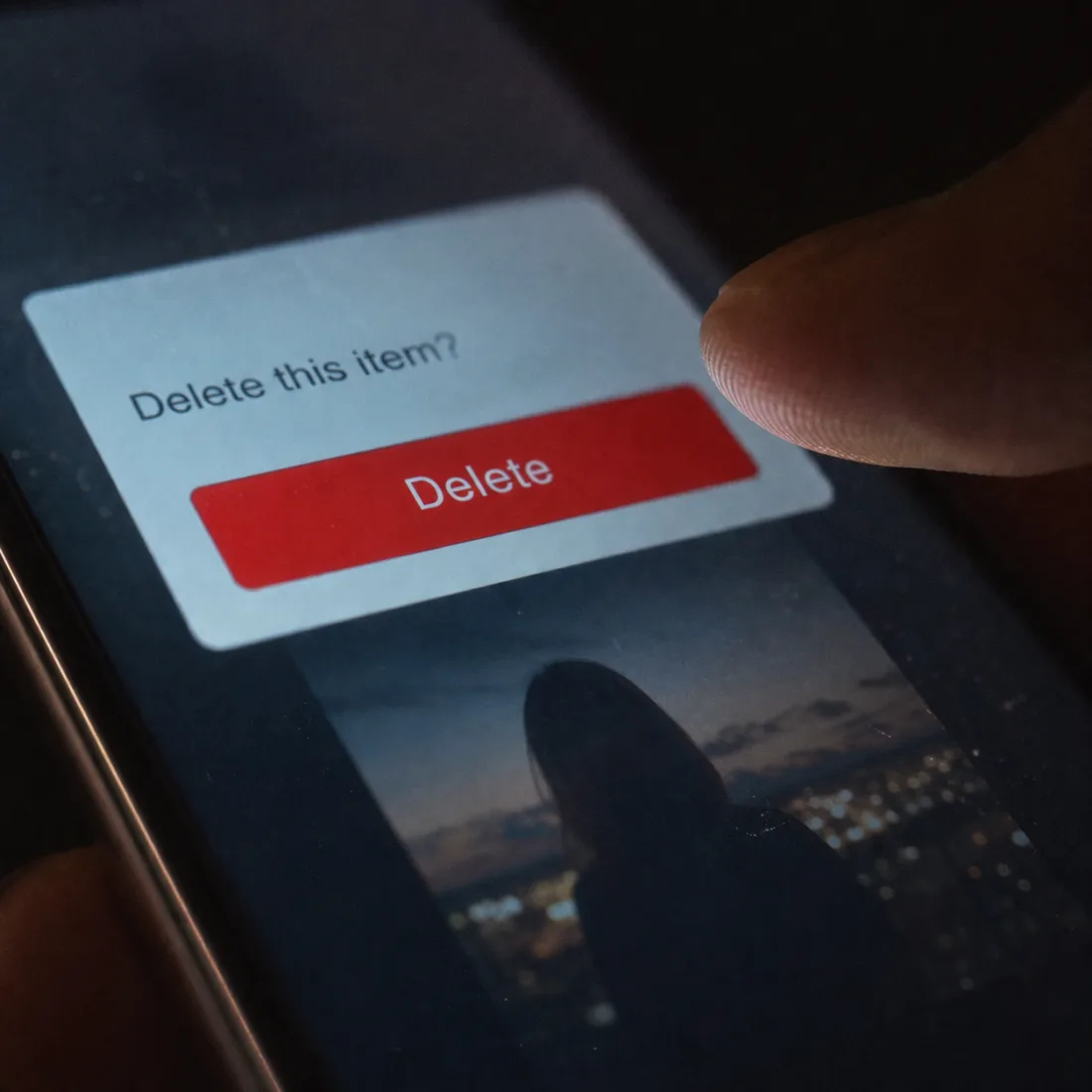 Delete Button