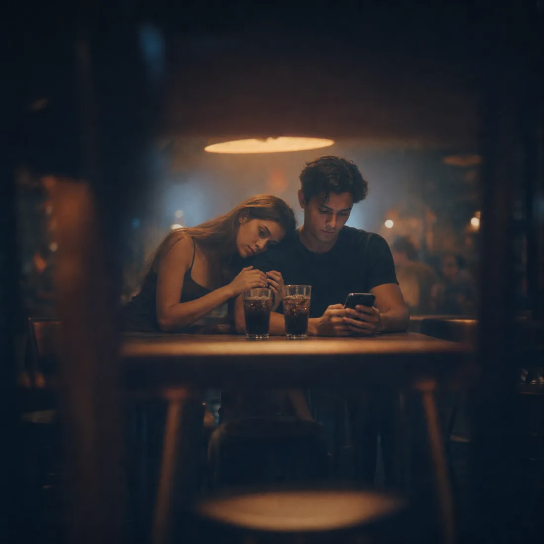 New Couple Next Table